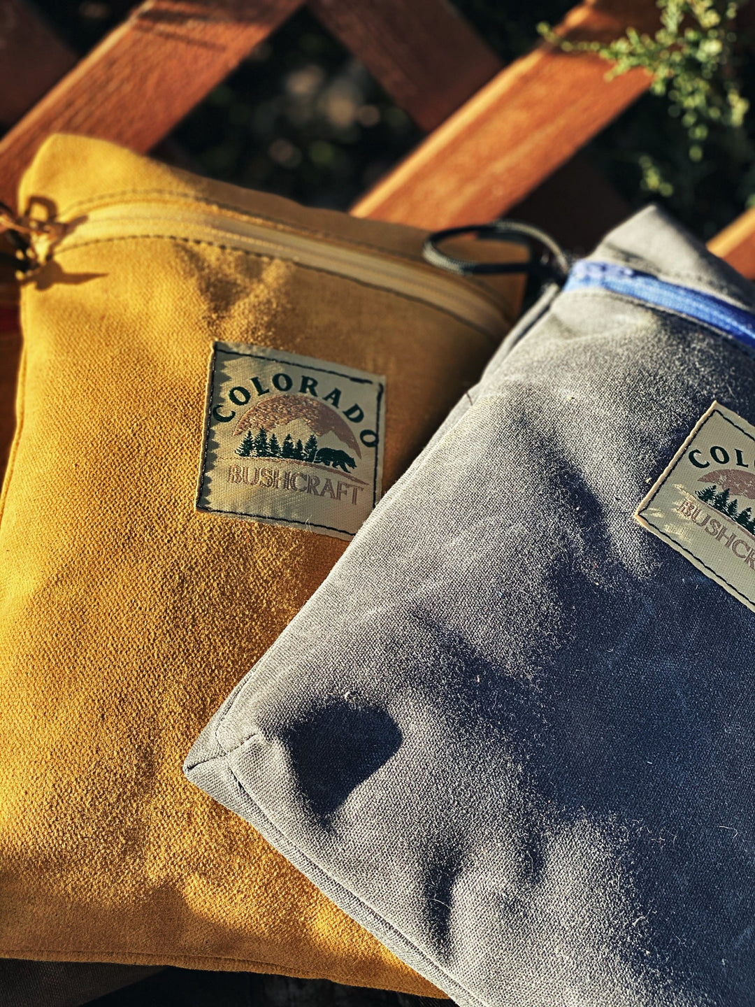 Handmade Waxed Canvas Old World EDC Pouch Bushcraft Survival Camping Possibles Dopp Grooming (Various Colors) - Colorado Bushcraft