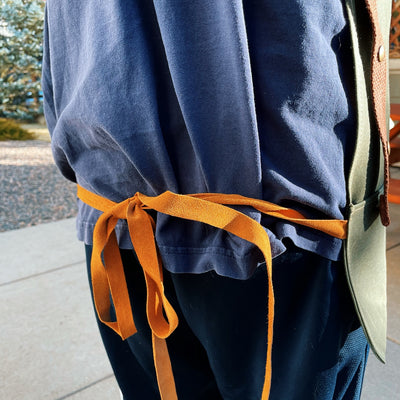 Bushcraft Waxed Canvas Shop Apron