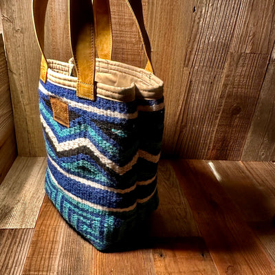 Grandma’s Bag - Handwoven Navajo Wool and Waxed Canvas