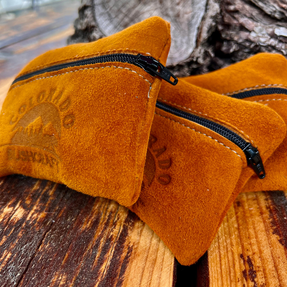 Deer Skin Traditional EDC Pocket Pouch Bushcraft Survival Camping Possibles Dopp Grooming