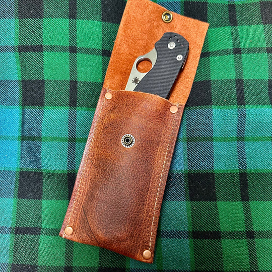 Kodiak Leather Pocket Folder Belt Pouch