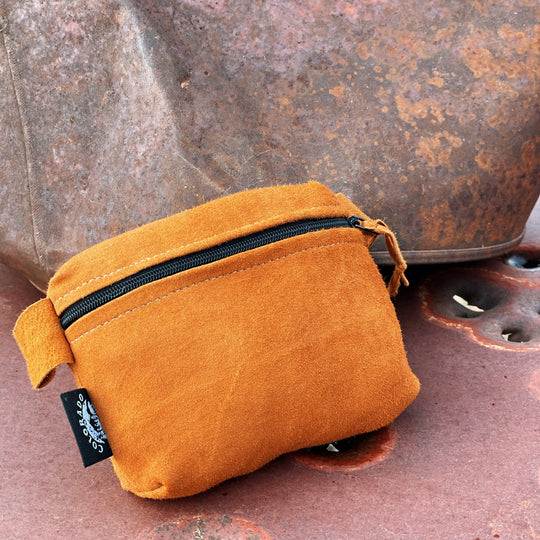 Waxed Canvas Traditional EDC Pocket Pouch Bushcraft Survival Camping Possibles Dopp Grooming (Various Colors)