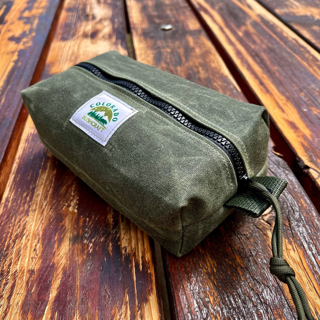 Waxed Canvas Traditional EDC Pocket Pouch Bushcraft Survival Camping P –  Colorado Bushcraft