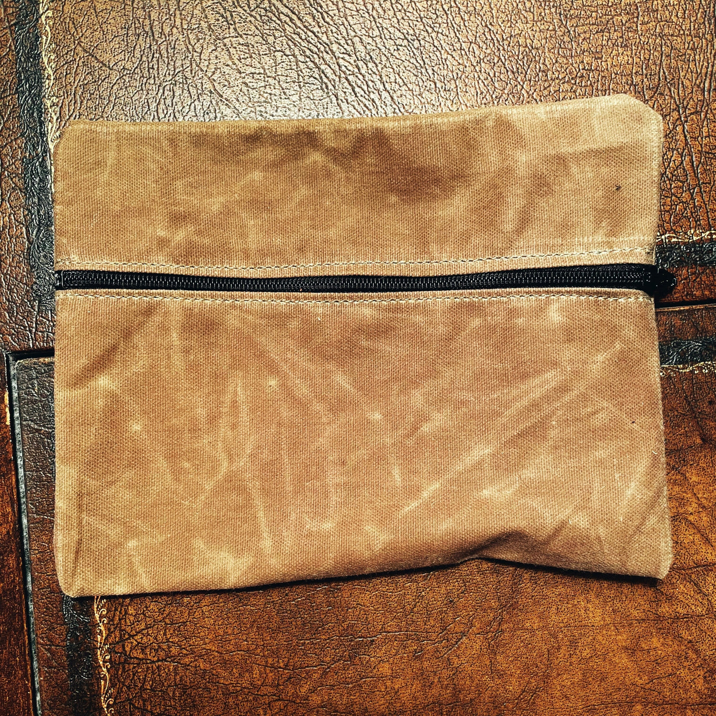 Bushcraft Zippered Utility Pouch Survival Camping Possibles Dopp Grooming (Various Colors / Materials)