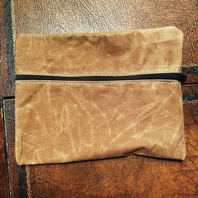 Bushcraft Zippered Utility Pouch Survival Camping Possibles Dopp Grooming (Various Colors / Materials)