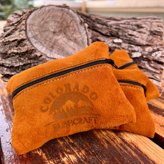 Deer Skin Traditional EDC Pocket Pouch Bushcraft Survival Camping Possibles Dopp Grooming