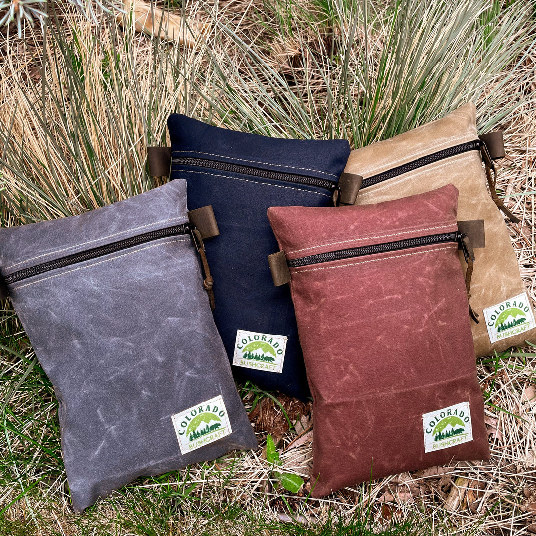 Wax canvas foraging bag : r/myog